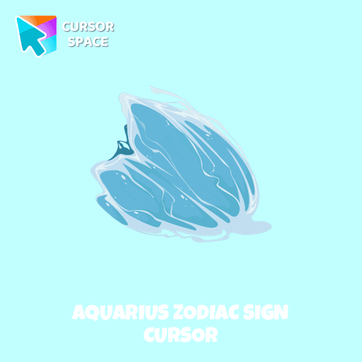 Aquarius Zodiac Sign cursor pointer cursor